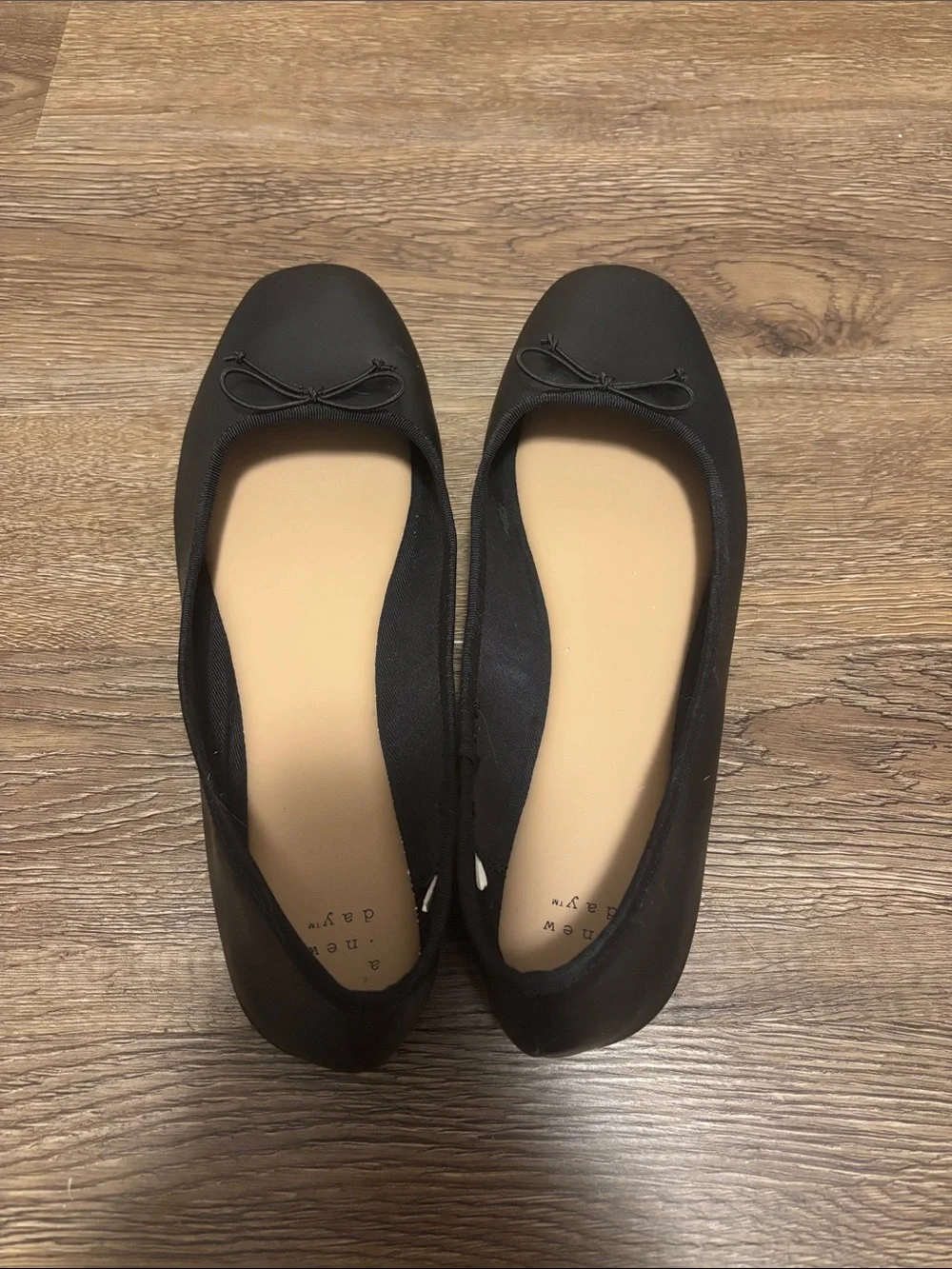 women’s jackie ballet flats with memory foam insole: cushioned footbed, slip on - Picture 1 of 5